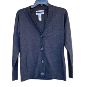 Pursuits Ltd merino wool petite cardigan sweater